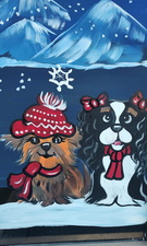 window painting Dothan