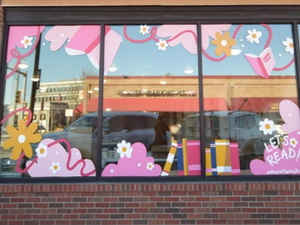 window painting Fayetteville
