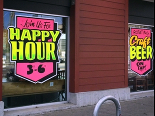 window painting Oakland