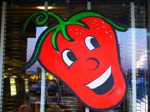 window painting Los Angeles