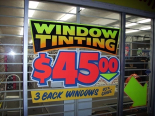 window painting San Diego