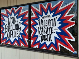 window painting Putnam