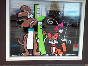 window painting Boise