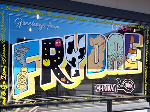 window painting Waterloo