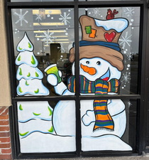 window painting Dodge City