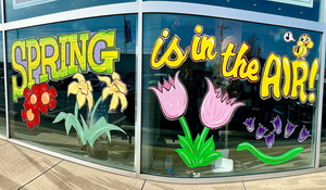 window painting Baltimore