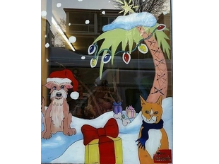 window painting Barnstable