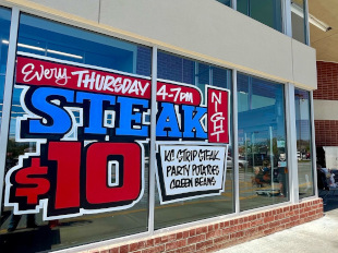 window painting Savannah