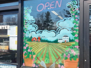 window painting Keene