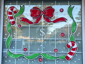 window painting Fayetteville