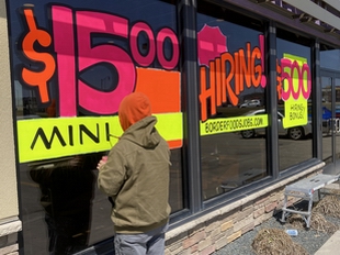 window painting Brainerd