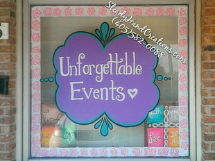 window painting Oklahoma City