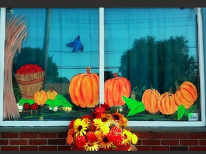 window painting Warwick