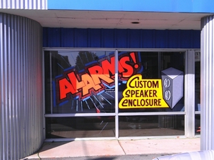 window painting London