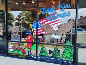 window painting Tupelo