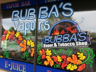 window painting San Marcos