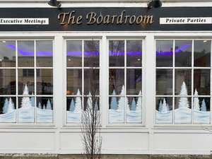 window painting Whitingham